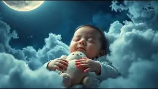 🍼 Soothing Baby Sleep Music with Gentle Rain  3 Hours Lullabies