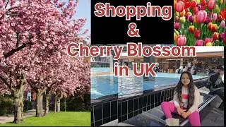 Grocery Shopping & Cherry Blossom ( late vlog ) Summers #sugar&spices #uk 