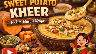 Sweet potatoes Kheer - रताळ्याची खीर 🍠🫕 Healthy & Delicious 
