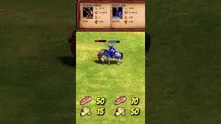 Flemish Militia vs Elite Leitis (AoE2) #Shorts