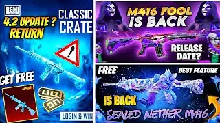 M416 GLACIER RETURN IN BGMI | MUMMY M416 IS BACK | GLACIER SWITCH ANIMATION 