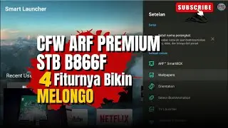 FLASH STB B866F REVIEW FW ARF SMARTBOX BISA GANTI WALLPAPER LAUNCHER