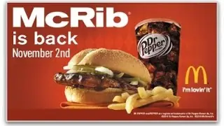 McDonalds McRib Food Review