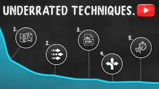 5 Underrated Retention Techniques For YouTube Videos