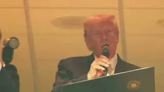 Trump Booed by 60K Fans at NFL Game&ndash; Brutal Crowd Reaction!  #donaldtrump #nfl #president 
