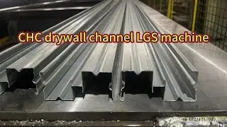 CHC type drywall partition wall channel soundproof frame roll forming machine