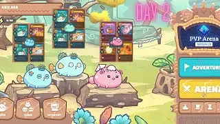 AXIE AAB ARENA | Season 20 | DAY2 #axieinfinity #axiegameplay #aab #aquaaquabird