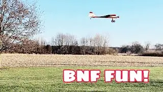 The E-flite Ultra Stick On Bit Of Wind Day!