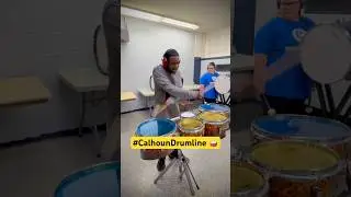 Alan - Drumline Tenor Drum Feature #drums #drummer #marchingband #tenordrums