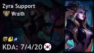 Zyra Support vs Sion - Wraith - KR Challenger Patch 7.6