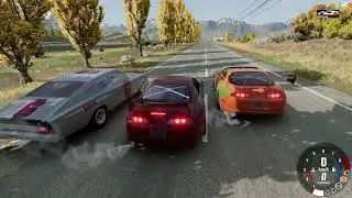 Ford Crown Victoria vs Dodge Charger | Classic Power Drive 🚓🔥 | BeamNG.drive