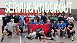 Serving Knockout at Stony Brook University