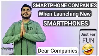 Smartphone Companies When Launching a New Smartphone | if Smartphone commercial were Honest