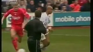 Liverpool 1 Leeds United 2 Premier League (13 Apr 2001)