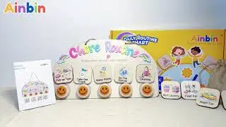 Chore Chart for Kids, Visual Schedule Daily Routine Chart for Toddlers, Autism Learning Materials