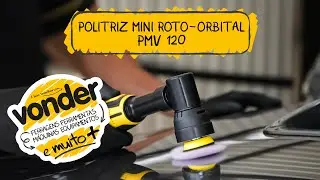 Politriz Mini Roto-Orbital a Bateria PMV 120 - VONDER
