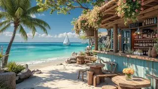 Relaxing Bossa Nova Piano Jazz | Happy Calm Music for Tropical Beach Vibes & Study