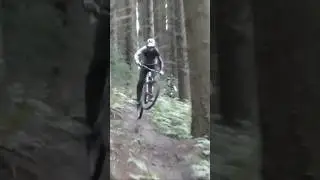 DAD CAM FOOTAGE GOES HARD #bike #mtb #shorts #whip #steezy #trending