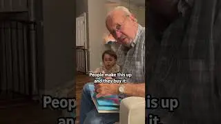 Great grandpa narrates &lsquo;Baby Shark&rsquo; not knowing it&rsquo;s a song | Humankind #shorts #goodnews