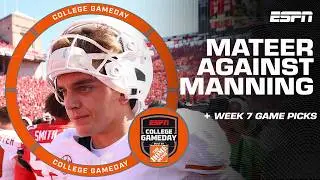 Will John Mateer get past Arch Manning in his comeback?! + Week 7 game picks! | College GameDay