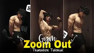 Trending Zoom In Out Transition Tutorial | Smooth Zoom Out Transition Edits | In CapCut