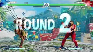 SFV beta Ranked Dhalsim vs Laura