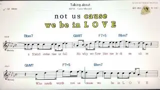 🚙Talking about/Conor Maynard 😊 *🎶노래방, 악보.가사 🤷&zwj;♂️Karaoke songs with lyrics