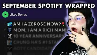 Top KPOP releases of September! 💚September Spotify Wrapped 💚Playlist additions & top artists! 🎵