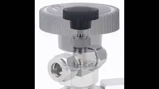 Stainless Steel Needle Valve for High-Pressure Applications