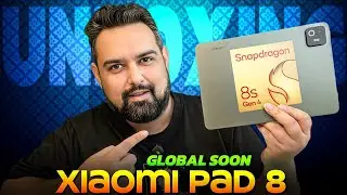Xiaomi Pad 8 Unboxing || Snapdragon 8s Gen 4 || 144hz Refresh Rate 