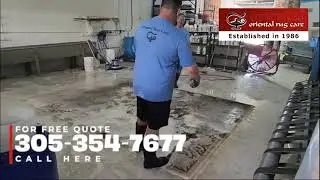 Oriental Rug Cleaning Process in Miami-Dade County Area- Part-02