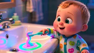 Brushtime Wroom Fun!! 🪥🚗 Fun Tooth Brushing Song for Kids | Healthy Habits for Toddlers