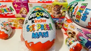 Natoons Maxi Compilation Kinder Surpris ASMR Unboxing 