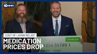 Australian Medication Prices Set To Drop In New Cost Of Living Relief | 10 News