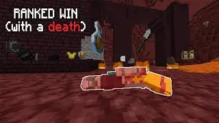 this is why you never give up in mcsr ranked (win with a death)