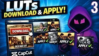 CapCut Me LUTs Download & Apply Kaise Kare 🔥 Cinematic Look