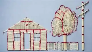 35 Most Creative & Cool Matchsticks Art and craft ideas   Wonderful Matchstick Art   YouTube