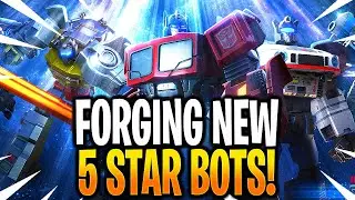 *NEW* FORGING 5 STAR BOTS! - Transformers: Forged To Fight