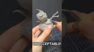 Sculpting UNACCEPTABLE! : Adventure Time #sculpting #sculpture #clay #figurine #adventuretime