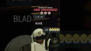 The New Forsaken VC Servers are UNHINGED 😭 #roblox #forsaken #forsakenroblox