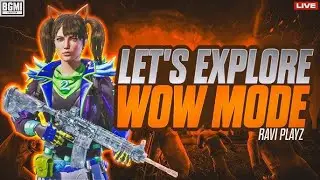 WOW MODE BGMI LIVE 🔥 Custom Maps Ka Toofan | Haryanvi Style OP Gameplay