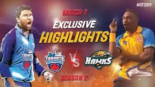 Toronto Nationals vs Winnipeg Hawks Exclusive Highlights  | Yuvraj Singh’s Smashing 6 | GT20 Canada
