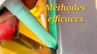Tuto joint d'angle de finition , mur, plafond , menuiserie , apprendre les base et l'outillage .