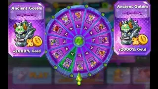 Head Ball 2 ⚽️ 2000% Gold legendary Card Ancient Golem Character 🤩