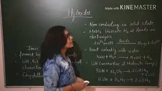 Types of hydrides with special emphasis on Ionic Hydrides Ft. Pooja Sharma
