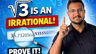 Why √3 Is Irrational? | Easy Proof