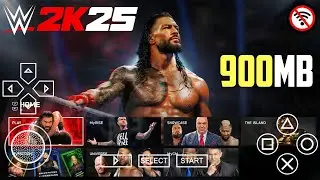[NEW] WWE 2K25 PPSSPP ISO MOD ANDROID WITH PERMANENT MENU TEXTURE PACK + SAVE DATA | WWE2K25 PPSSPP