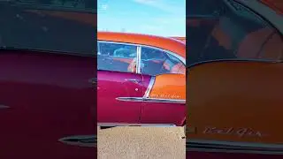 CHILL IN THAT CHEVY BEL AIR-1955.  #dreamcars #automobile #chevy #belair# vintagecars#gm