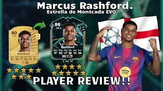 ⚽⭐ Обзор игрока Маркуса Рэшфорда с рейтингом 86! Montcada EVO Star 🔥⚽. FC 26 Ultimate Team