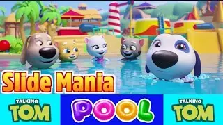 TALKING TOM POOL SLIDE MANIA COMPLETED HD GAMEPLAY MOD APK